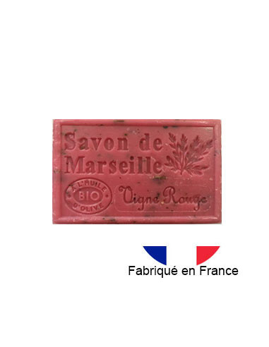 Savon de Marseille parfumé vigne rouge