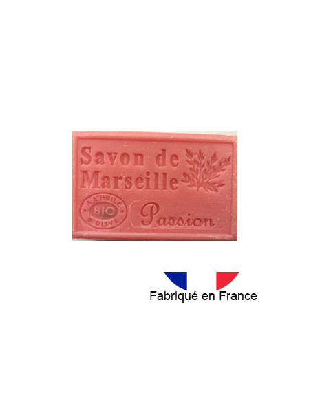 Marseille soap scented passion fruit