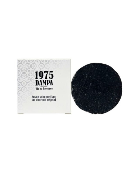 Purifying facial care soap with activated plant charcoal