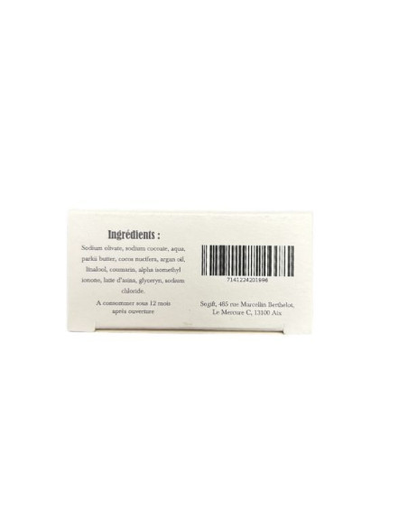 Soothing facial care soap with donkey milk