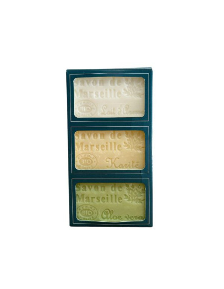 Coffret savons 125g x3