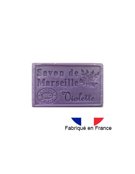 Savon de Marseille parfumé violette