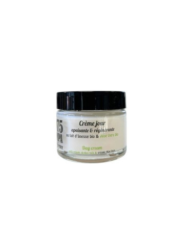 Day cream organic donkey milk and organic aloe vera