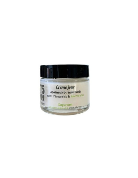 Crème de jour lait d'ânesse et aloé vera Bio