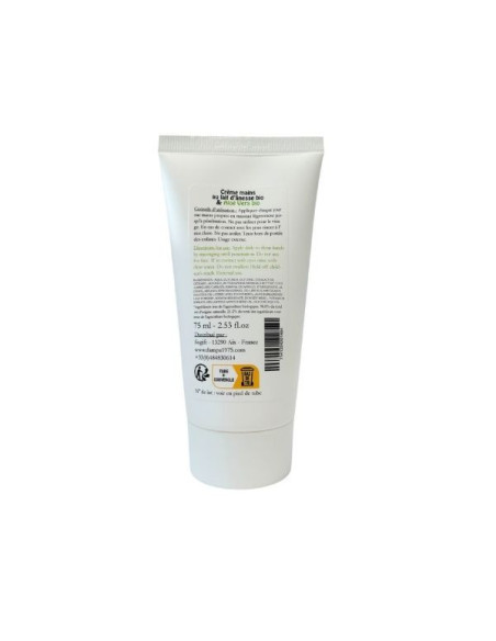 Crème main lait d'ânesse et aloé vera Bio