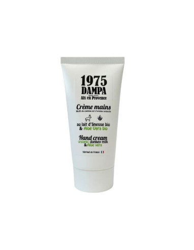 Crème main lait d'ânesse et aloé vera Bio