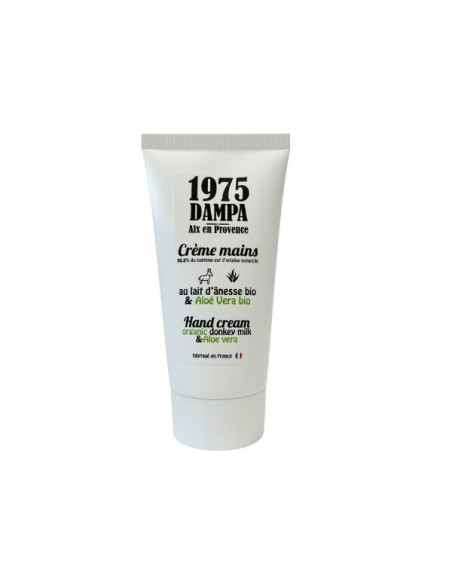 Crème main lait d'ânesse et aloé vera Bio