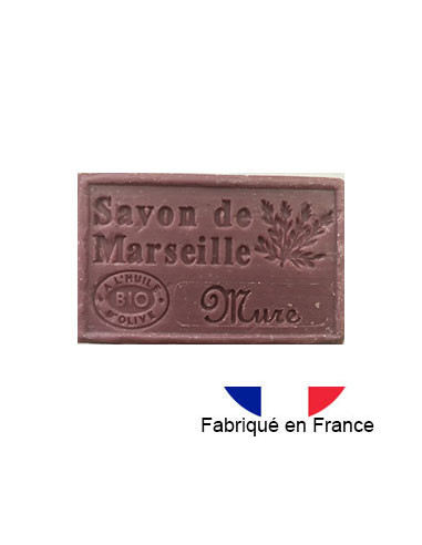 Savon de Marseille solide parfumé à la mure, 125g