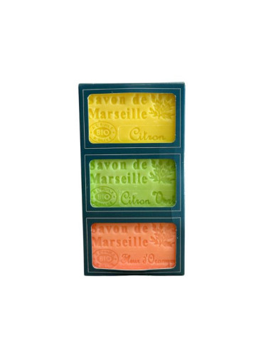 Coffret 3 savons de Marseille