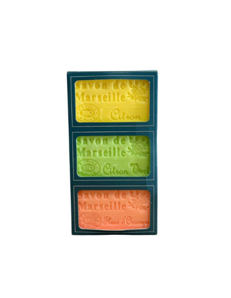 Confezione di saponi 125g x3
