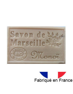 Savon de Marseille solide parfumé au monoï, 125g