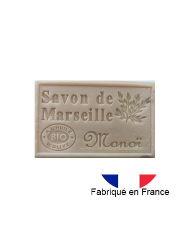 Savon de Marseille solide parfumé au monoï, 125g