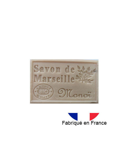 Savon de Marseille solide parfumé au monoï, 125g