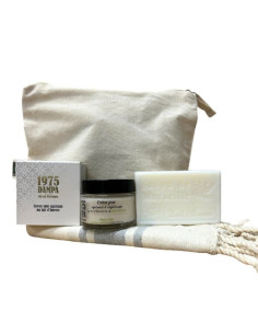 Donkey milk set – Day face cream, care soap, Marseille soap