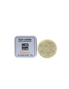 Sapone esfoliante curativo con semi d’uva e scatola di metallo