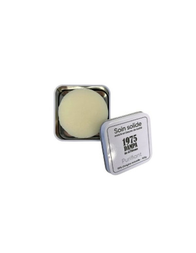 Purifying mask care soap with goat milk and metal box