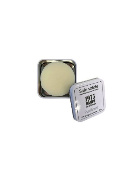 Purifying mask care soap with goat milk and metal box