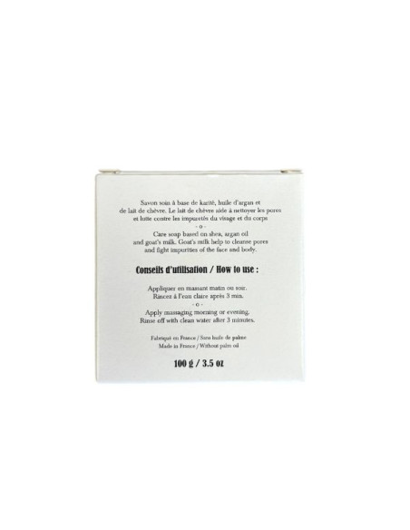 Goat milk facial care and mask soap