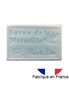 Savon de Marseille solide parfumé à la fleur de Lotus, 125g