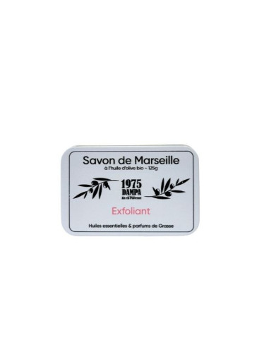 Marseille Soap scented with grape seed and metal tin