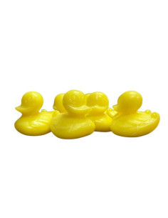 Lot de 10 savons décoratifs canard avec sac coton 2