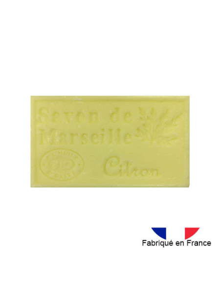 Savon de Marseille solide parfumé au citron, 125g