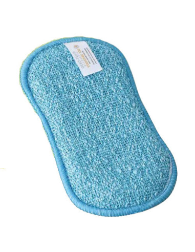 Lot de 2 éponges vaisselle réutilisables