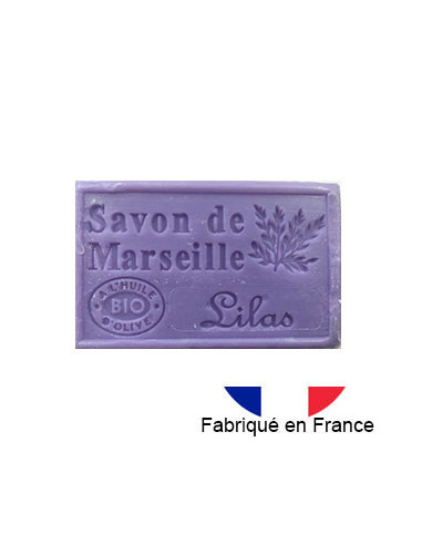 Savon de Marseille parfumé lilas