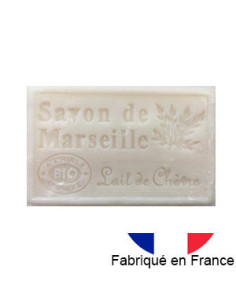 Savon de Marseille solide parfumé au lait de chèvre, 125g