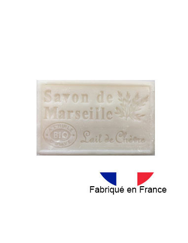 Savon de Marseille solide parfumé au lait de chèvre, 125g
