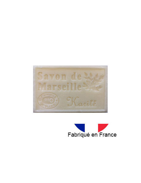 Savon de Marseille solide parfumé au karité, 125g