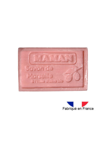 Savon de Marseille solide "Maman" parfum ambre, 125g