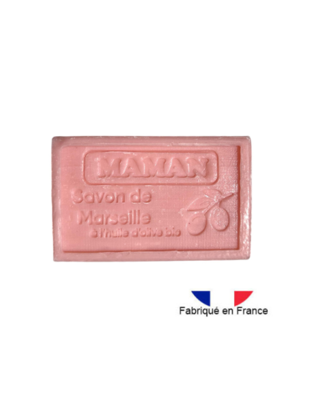 Savon de Marseille solide "Maman" parfum ambre, 125g