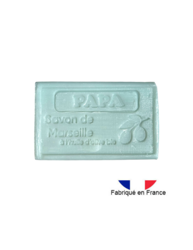Savon de Marseille solide "Papa" parfum masculin, 125g