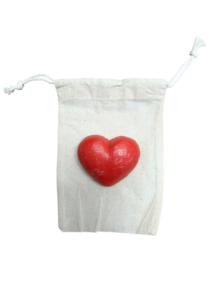Decorative heart soap