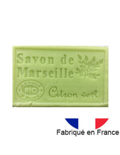 Savon de Marseille solide parfumé au citron vert, 125g