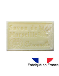 Savon de Marseille solide parfumé à la citronnelle, 125g