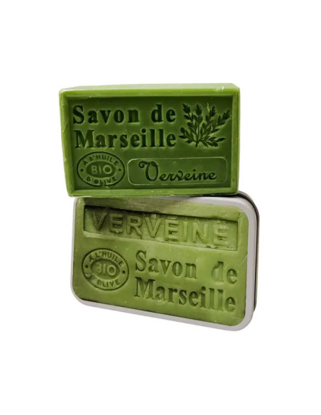 Savon de Marseille "Papa" et boite métal "Super Papa"