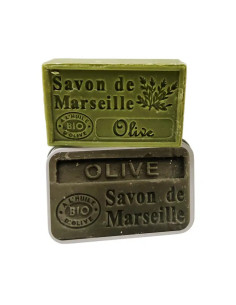 "Papa" Marseille soap and "Super Papa" metal box