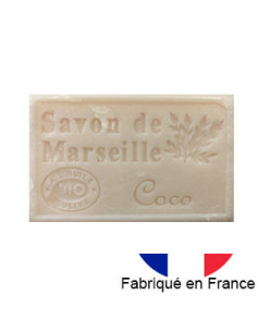 Savon de Marseille solide parfumé à la coco, 125g