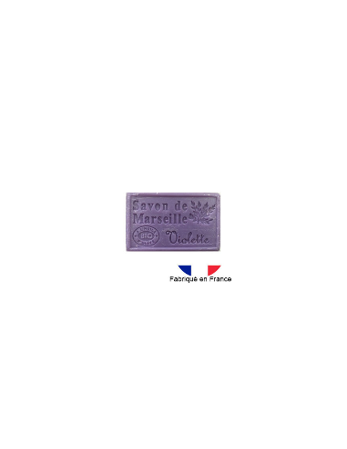 Savon de Marseille solide parfumé à la violette, 125g