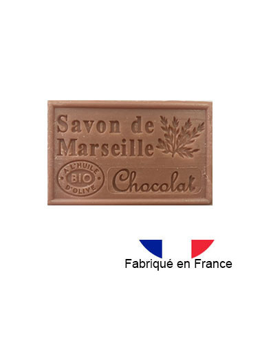 Savon de Marseille solide parfumé au chocolat, 125g