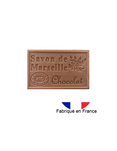 Savon de Marseille solide parfumé au chocolat, 125g