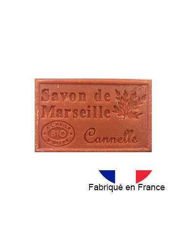 Savon de Marseille solide parfumé à la cannelle, 125g