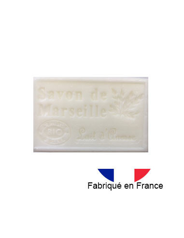 Savon de Marseille solide parfumé au lait d'ânesse, 125g