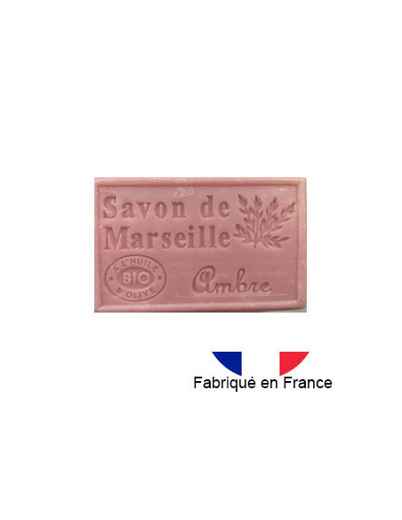 Savon de Marseille parfumé ambre