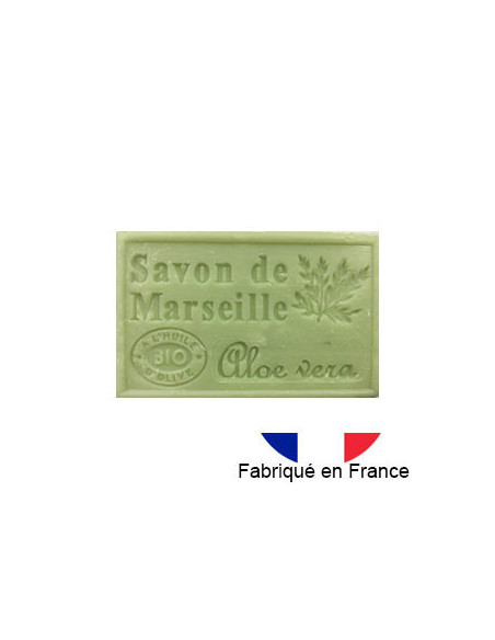 Savon de Marseille solide parfumé à l'aloe vera, 125g