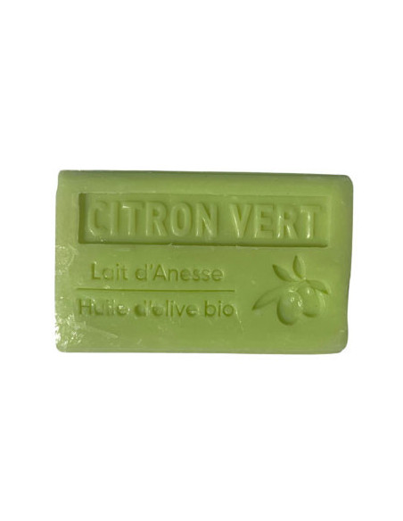 Savons au lait d'Anesse parfumé au Citron Vert, 125g