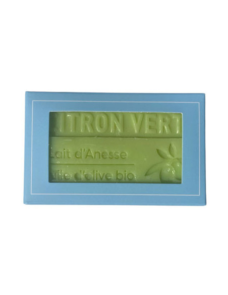 Savons au lait d'Anesse parfumé au Citron Vert, 125g