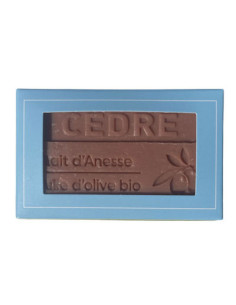 Savons au lait d'Anesse parfumé au Cèdre, 125g 2